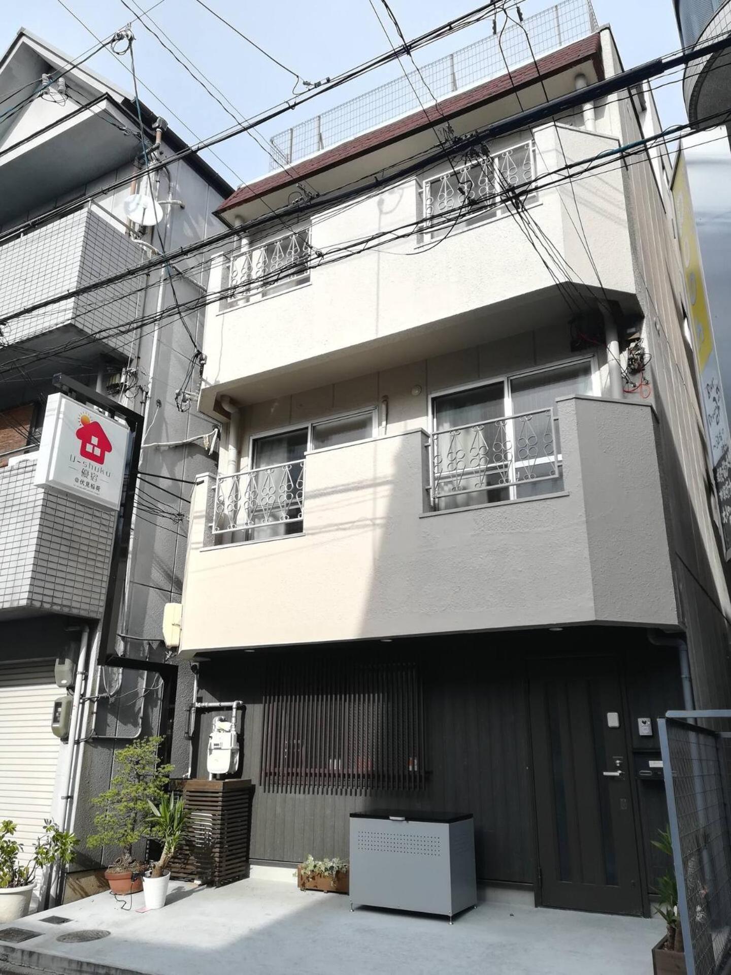 U-Shuku Kyoto Fushimi Hotel Momoyamacho Buitenkant foto
